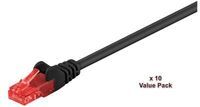 MicroConnect - U/UTP CAT6 7M Black10 PACK
