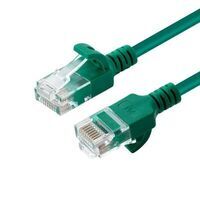 MicroConnect - U/UTP CAT6A Slim 0.5M Green