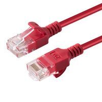 MicroConnect - U/UTP CAT6A Slim 2M Red