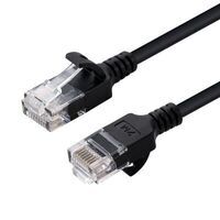 MicroConnect - U/UTP CAT6A Slim 10M Black