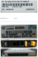 Hewlett Packard Enterprise - DRV 480GB SSD SAS CMLC SFF