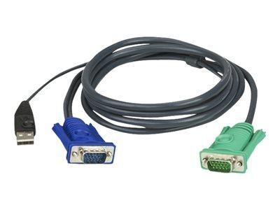 Hewlett Packard Enterprise - ATEN 2L-5202U4 VGA/USB 1.8m