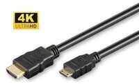 MicroConnect - 4K HDMI A-C cable, 1m