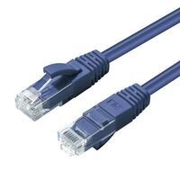MicroConnect - CAT6A UTP 5m Blue LSZH