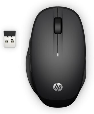 HP - Dual Mode Black Mouse 300 E