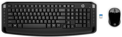 HP - Wireless Keyboard Mouse 300