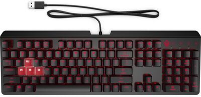 HP - OMEN by HP Keyboard 1300 Red C