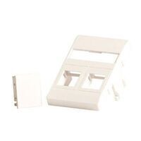 Lanview - Wall plate 2 x keystone for