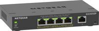 Netgear - 5PT GE Plus Switch W/POE+