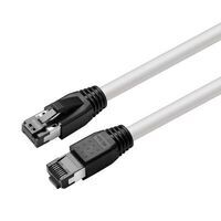 MicroConnect - CAT8.1 S/FTP 10m White LSZH