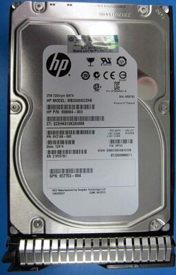 HP - 2TB 6G SATA 7.2K 3.5\'\' LFF