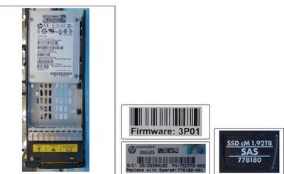 Hewlett Packard Enterprise - DRV 1.92TB SSD 6G SAS SFF