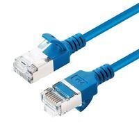MicroConnect - CAT6A U-FTP Slim, LSZH, 1m