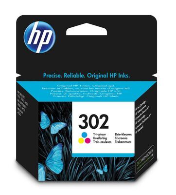 HP - 302 Tri-Color Original Ink