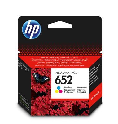 HP - 652 Tri-Color Original Ink