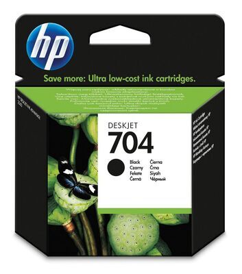 HP - 704 Black Original Ink