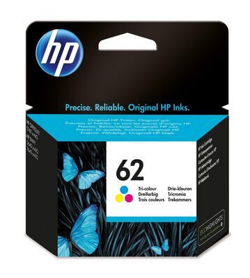 HP - 62 Tri-Color Original Ink