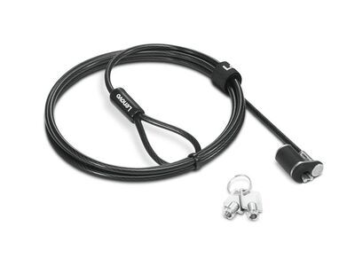 Lenovo - Cable Lock Black 1,5 M