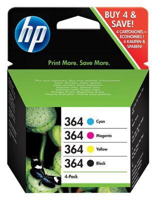 HP - 364 4-Pack