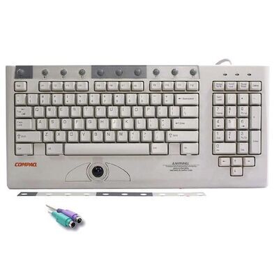 Hewlett Packard Enterprise - SPS-KYBD,W/TRACKBALL,RAQ-PT