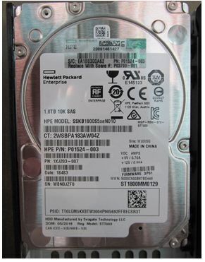 Hewlett Packard Enterprise - DRV 1.8TB SFF HDD 10K SS7K &