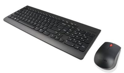 Lenovo - Keyboard Mouse Included Black