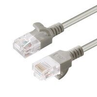 MicroConnect - U/UTP CAT6A Slim 0.15M Grey