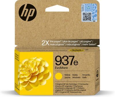 HP - 937E Evomore Yellow Original