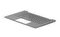 HP - TOP COVER GLS W KB SGY BL ITL