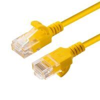 MicroConnect - U/UTP CAT6A Slim 0.15M Yellow