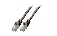 Mercodan - Patchkabel KAT6 UTP, Sort,