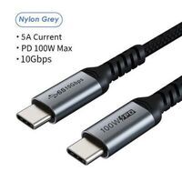 Cabletime - USB-C kabel, 1,5m, USB-C: Han