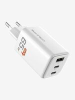 Cabletime - USB-C GaN oplader, Hvid, 1x