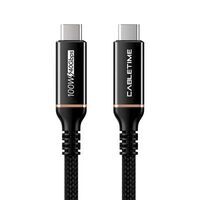 Cabletime - USB4 kabel, USB-C: Han -