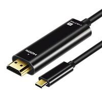 Cabletime - USB-C kabel, 1,0m, USB-C: Han