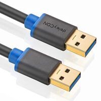 deleyCON - USB 3.0 kabel, 3,0m, USB-A: