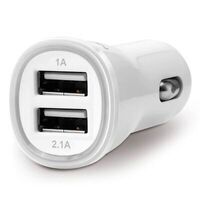 deleyCON - USB Car Charger - 2 Port -