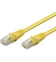 Goobay - Patchkabel KAT6 2,0 m UTP gul