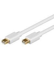 Goobay - Mini Displayport 1,0 m, Hvid,