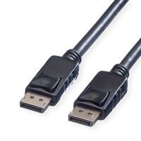Roline - DISPLAYPORT KABEL SORT 1,0M,