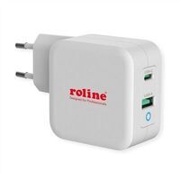 Roline - USB WALL CHARGER EURO PLUG, 2