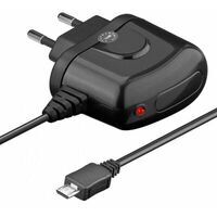 Techly - Micro USB lader 2A, Sort, 1,0