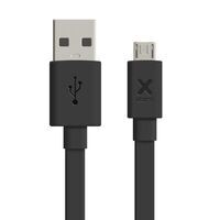 Xtorm - fladt USB kabel, USB-A: Han -