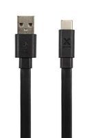 Xtorm - fladt USB-C kabel, USB-C: Han