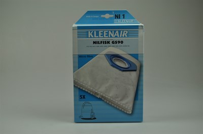 Vacuum cleaner bags, Nilfisk vacuum cleaner - NI1 GS90