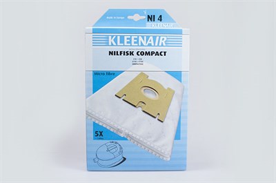 Vacuum cleaner bags, Nilfisk vacuum cleaner - NI4 Compact (Compact)