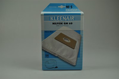 Vacuum cleaner bags, Nilfisk vacuum cleaner - NI5 GM60