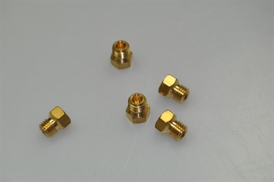 Nozzle set, Indesit cooker & hobs (natural gas)