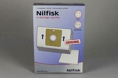 Vacuum cleaner bags, Nilfisk vacuum cleaner (genuine)